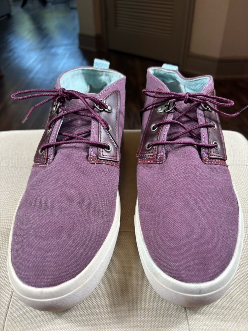 Timberland SensorFlex Women’s Size 10 Purple Chukka Sneakers A16MX